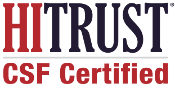 Trust in the safety of our HITRUST CSF® Certified platform
